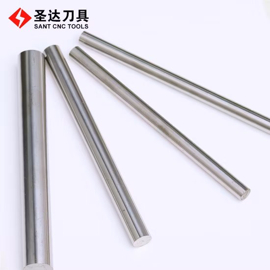 原材料の固体の超硬炭化タングステンの棒は許容できるカスタマイズされました