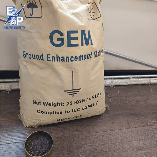 接地システム抵抗用の高効果ベントナイト地盤強化材 25kg