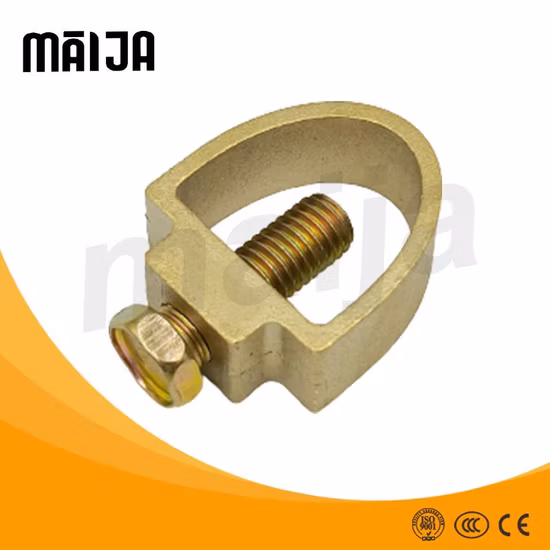 5/8 ''アースロッドクランプロッドからケーブルクランプ Rcc16A 真鍮アースロッドクランプ